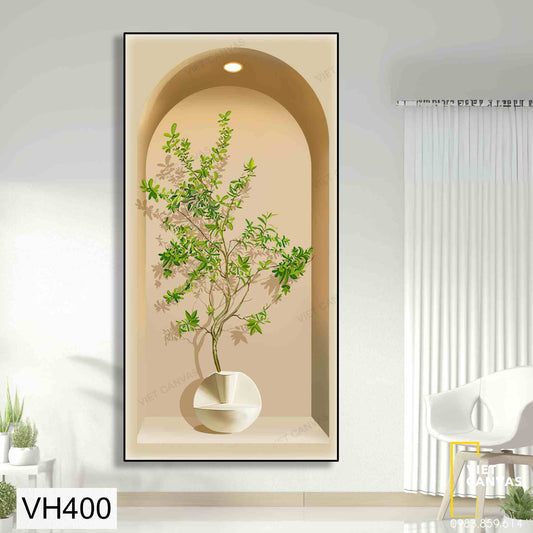 Tranh Chậu Cây Sang Trọng - VH400