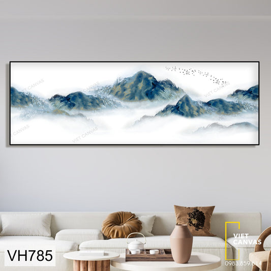 Tranh Phong Cảnh Núi Non Hùng Vĩ - VH785