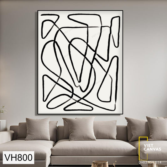 Tranh Trừu Tượng Sang Trọng - VH800