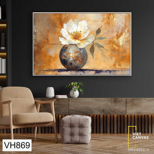 Tranh Bình Hoa - VH869