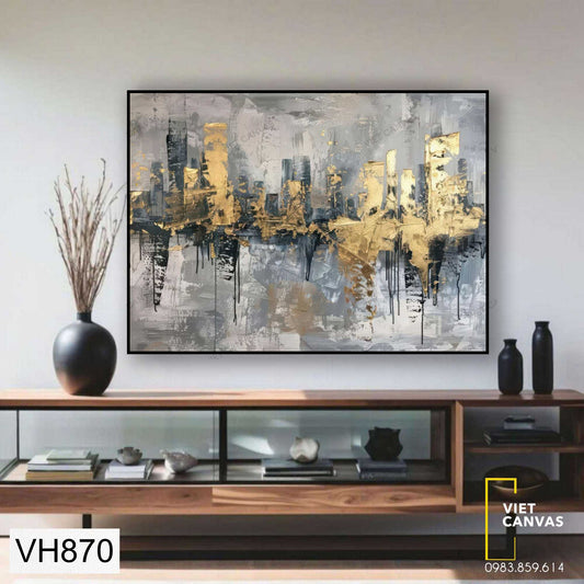 Tranh Trừu Tượng Đường Phố - VH870