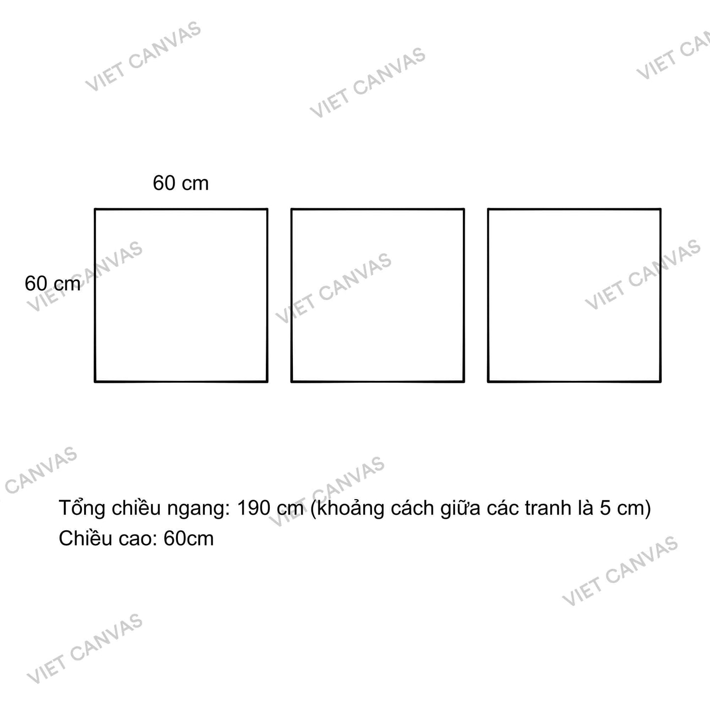 Bộ 3 Tranh Bàn Trà Và Táo - VH674