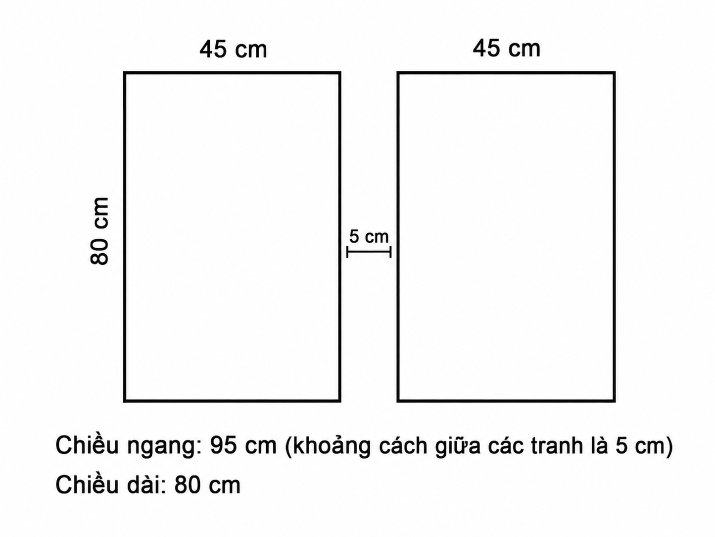 Bộ 2 Tranh Hoa Hướng Dương Đơn- AVA057