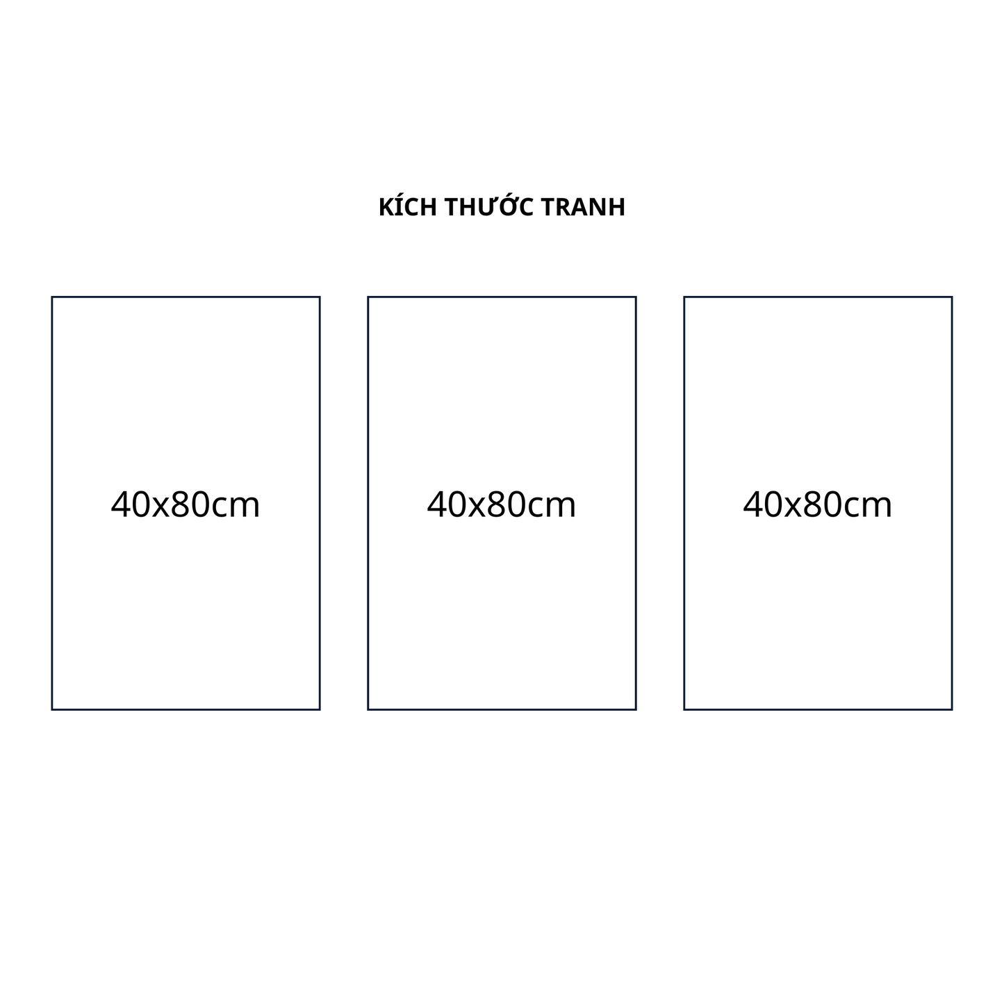 Bộ 3 Tranh Phong Cảnh - AVA601