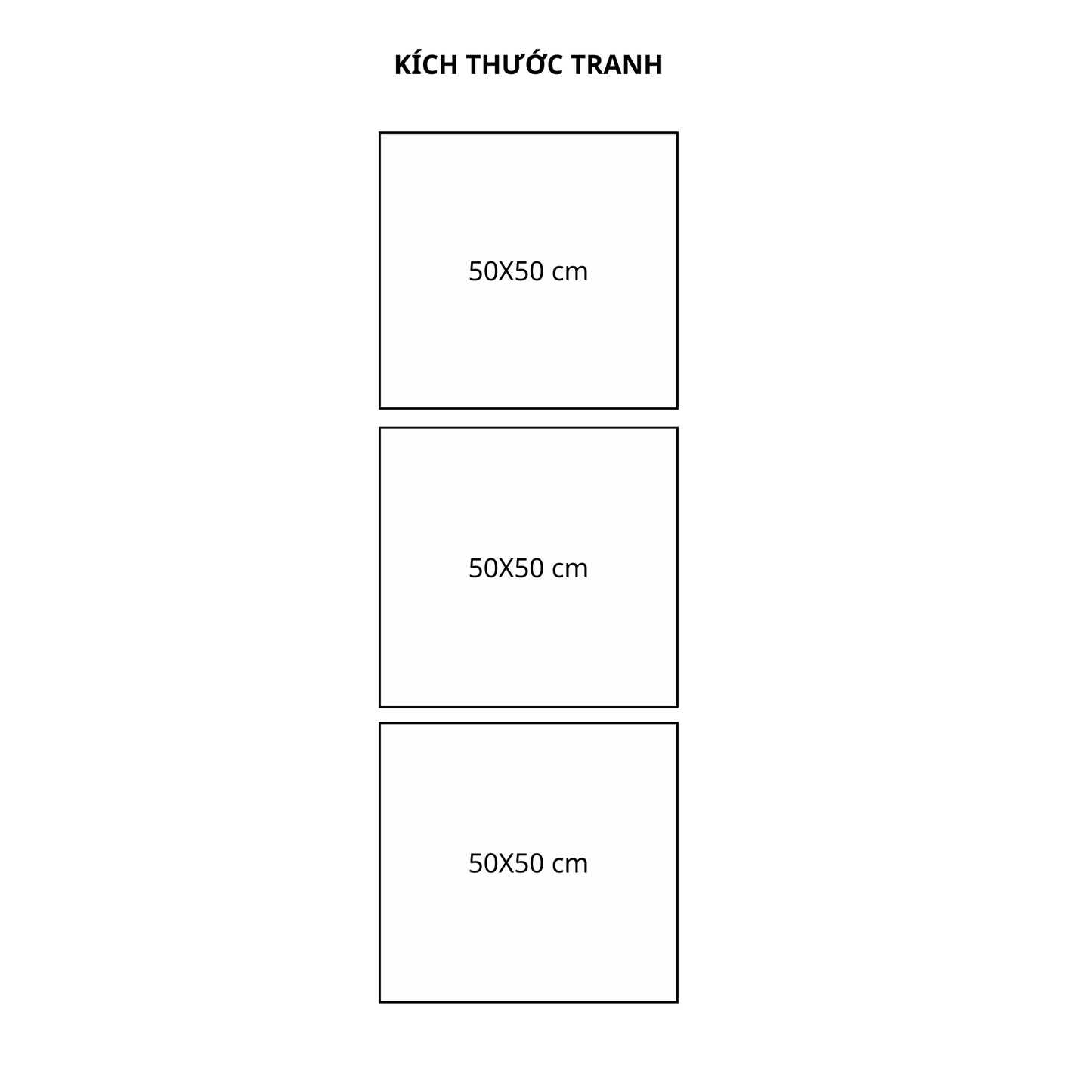Bộ 3 Tranh Nở Thầm - AVB266