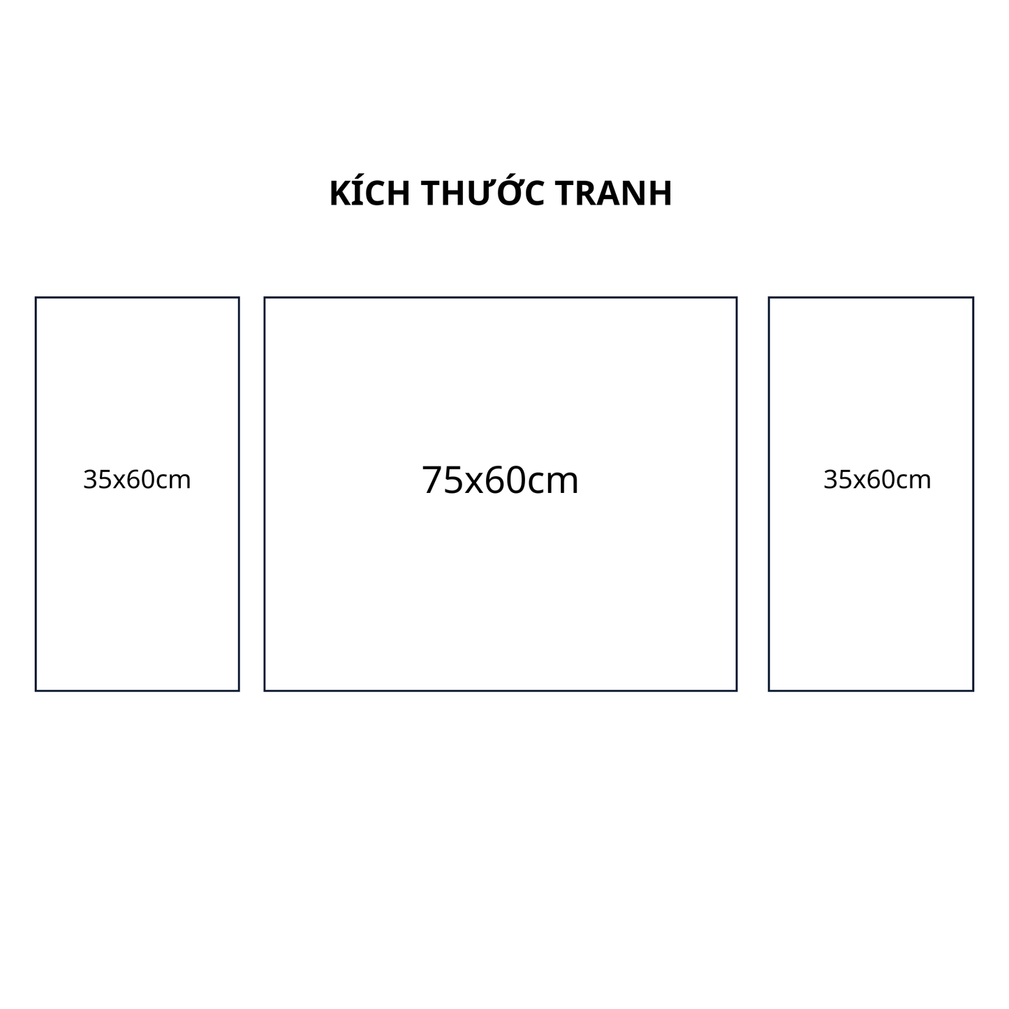 Bộ 3 Tranh Hoa Toả Hương - AVB116