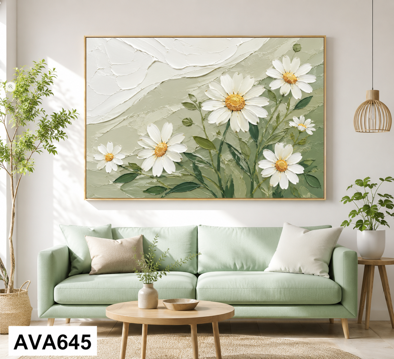 Tranh Hoa Cúc Nở - AVA645