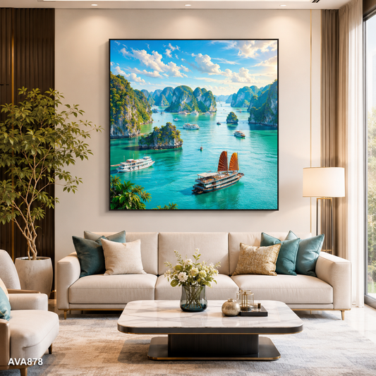 Tranh Vịnh Hạ Long - AVA878