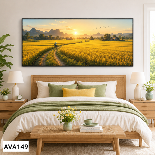 Tranh Đồng Lúa Chín - AVA149