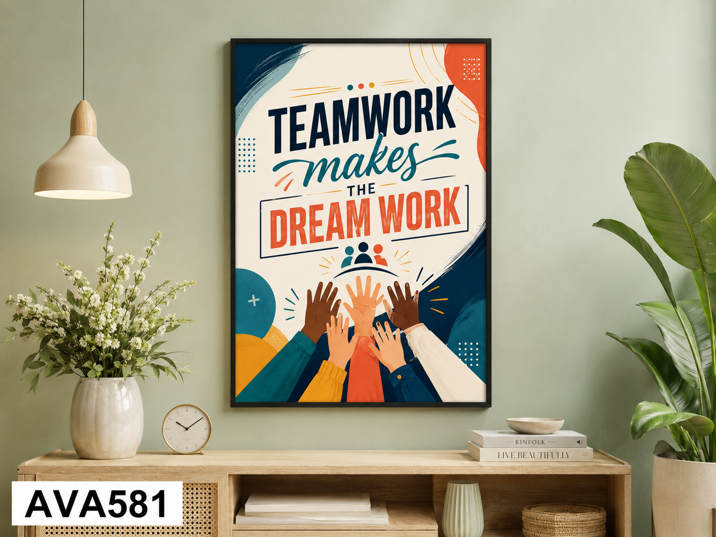 Tranh Động Lực - Quote Tiếng Anh - AVA581