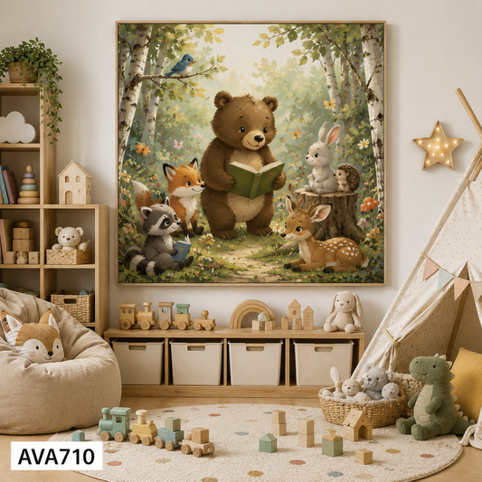 Tranh Động Vật Hoạt Hình - AVA710