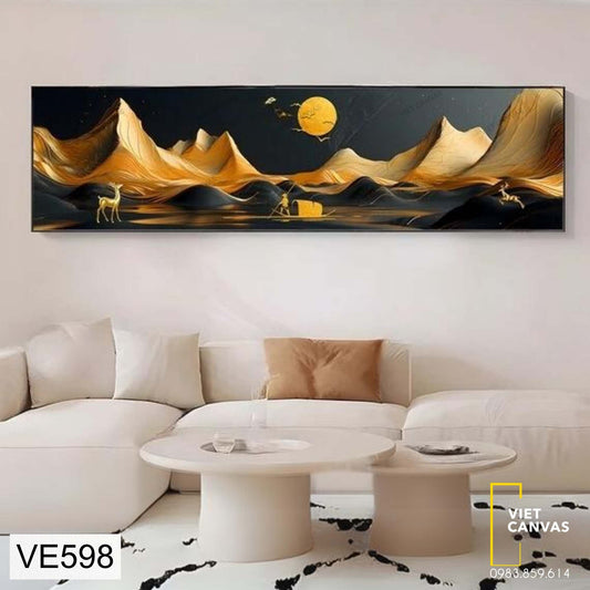 Tranh Nghệ Thuật Núi Rừng - VE598