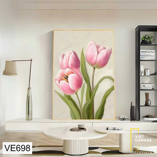 Tranh Hoa Tulip Hiện Đại - VE698