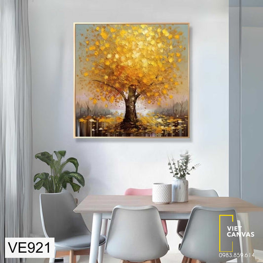 Tranh Cây Sắc Vàng - VE921