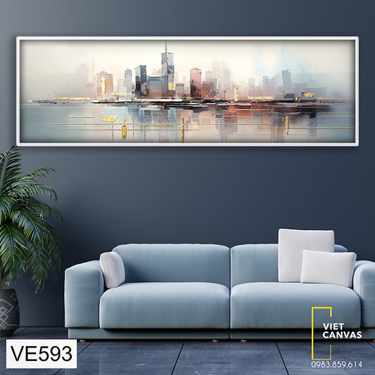 Tranh Phong Cảnh Thành Phố - VE593