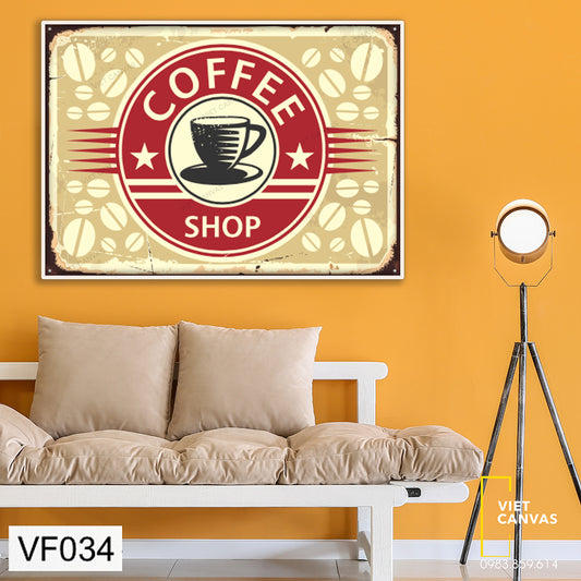 Tranh Chủ Đề Cà Phê - VF034