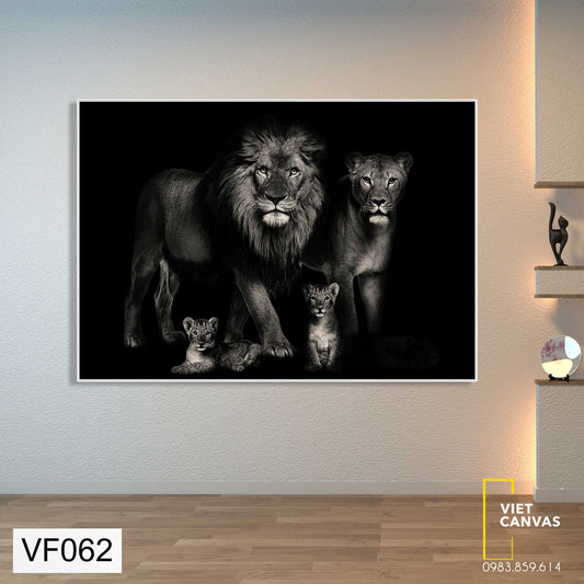 Bức Tranh Nhà Sư Tử - VF062