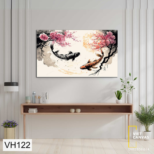 Tranh Cá Nghệ Thuật - VH122