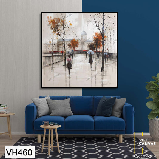 Tranh Khung Cảnh Đường Phố - VH460
