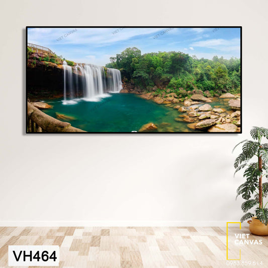 Tranh Thác Nước Yên Bình - VH464