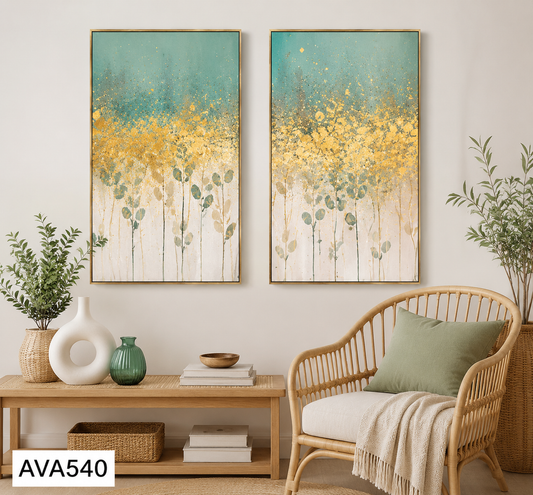 Bộ 2 Tranh Tối Giản - AVA540