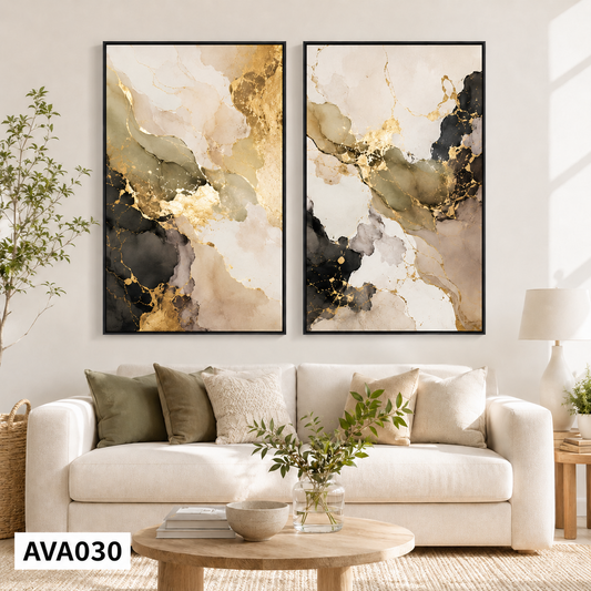 Bộ 2 Tranh Trừu Tượng - AVA030