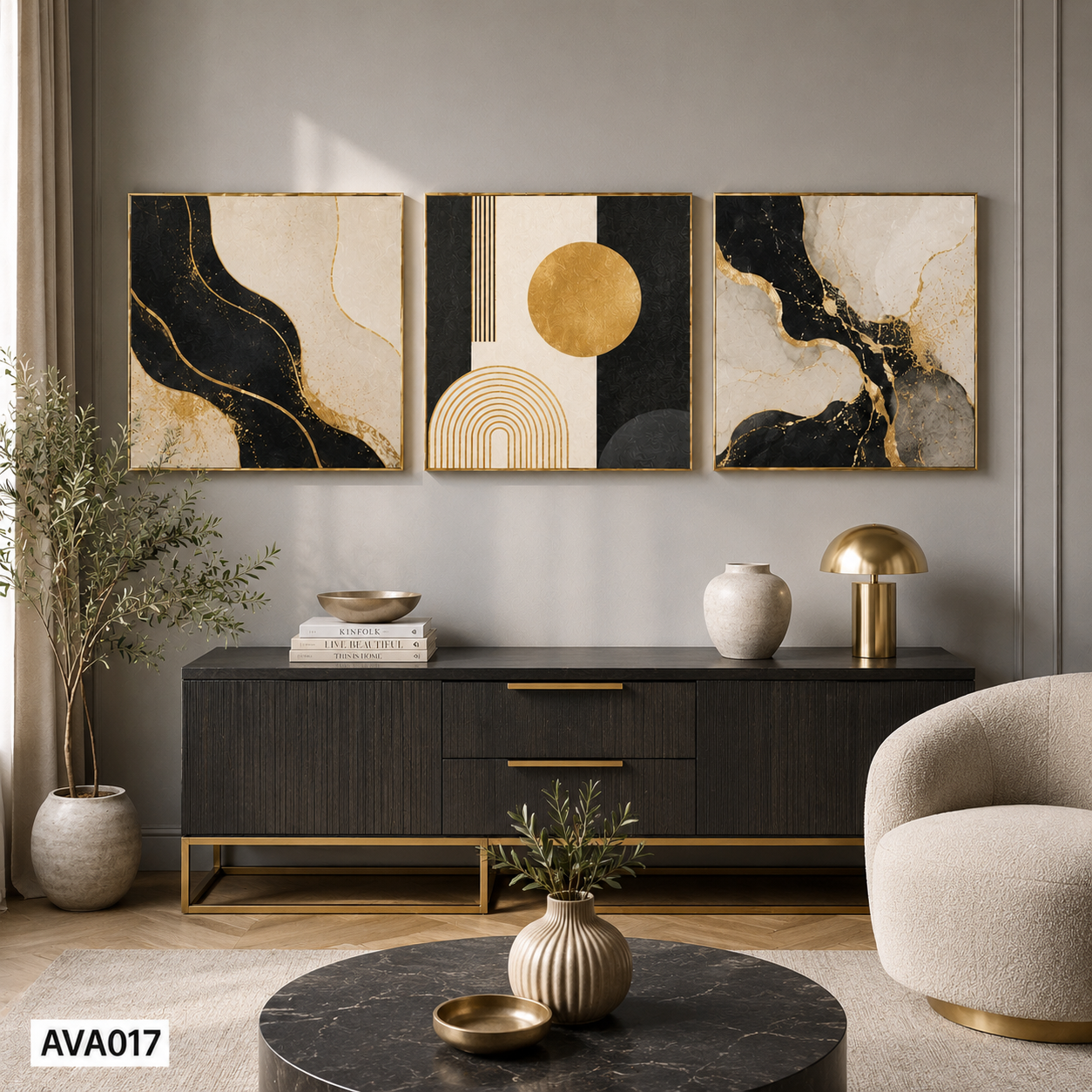 Bộ 3 Tranh Bắc Âu - AVA017