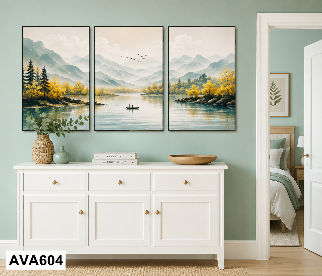 Bộ 3 Tranh Phong Cảnh - AVA604