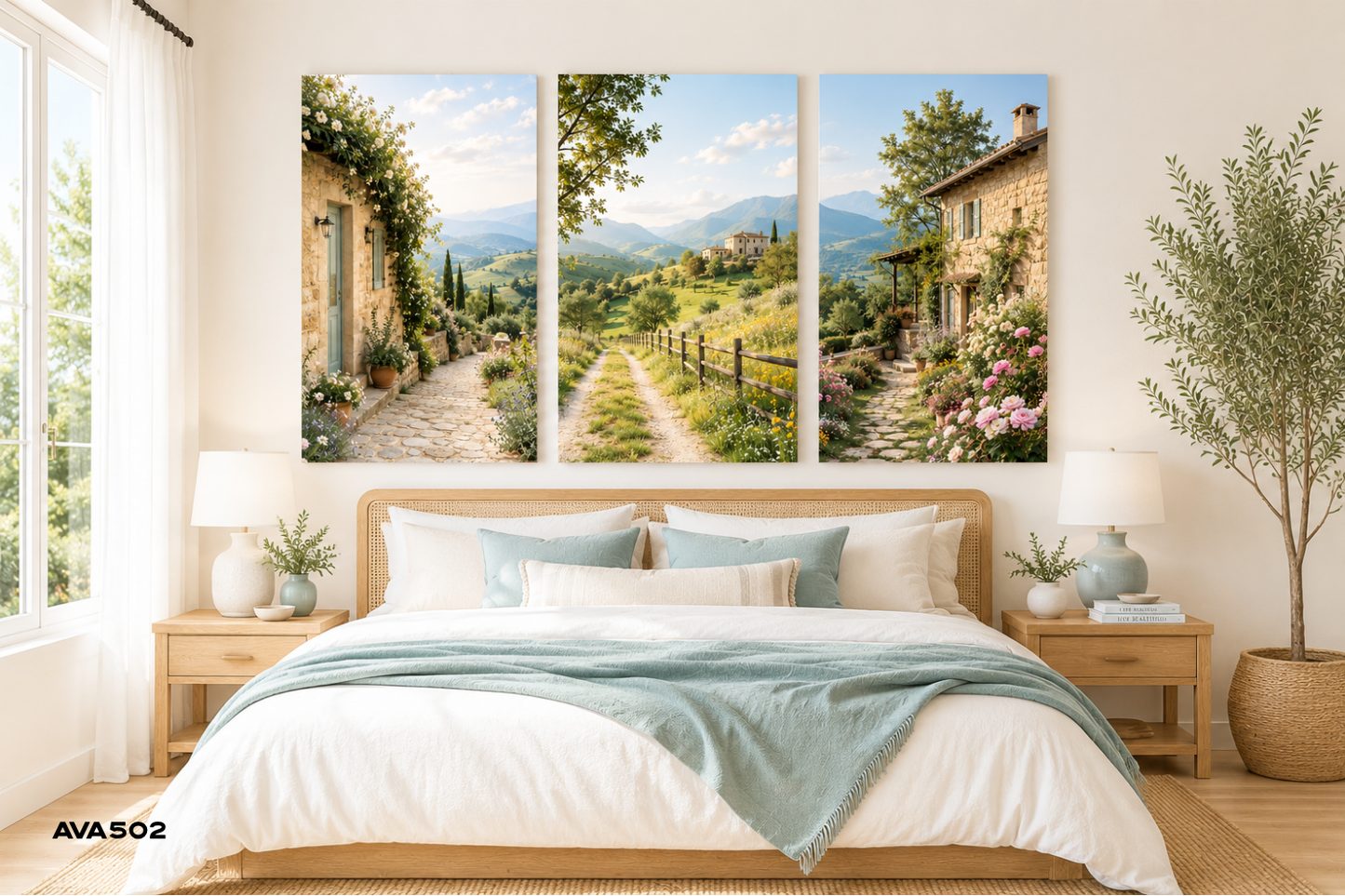 Bộ 3 Tranh Thảo Nguyên - AVA502