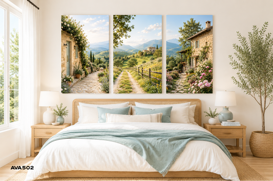 Bộ 3 Tranh Thảo Nguyên - AVA502