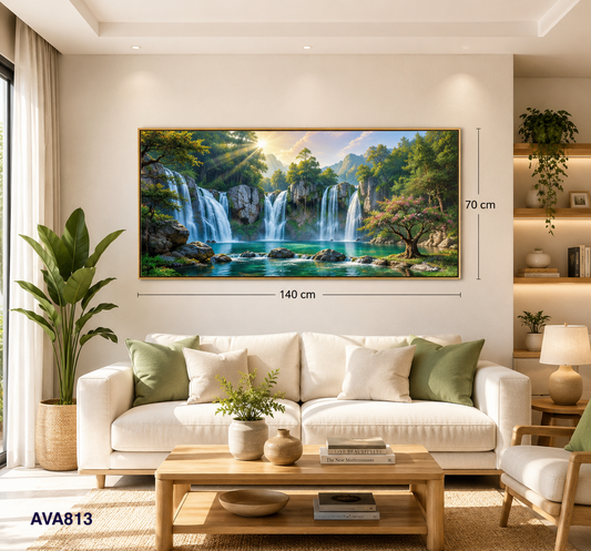 Tranh Âm Vang Thác Đổ - AVA813