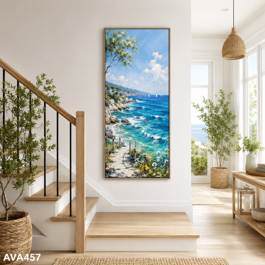 Tranh Ánh Nắng Biển Xanh - AVA457