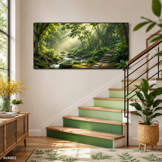 Tranh Bạt Ngàn Rừng Xanh - AVA802