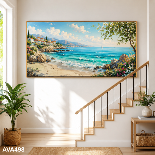Tranh Biển Trời Xanh - AVA498