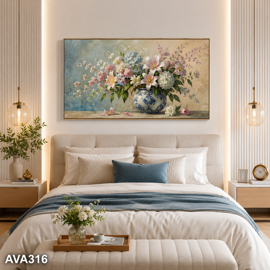 Tranh Bình Hoa Dịu Dàng - AVA316