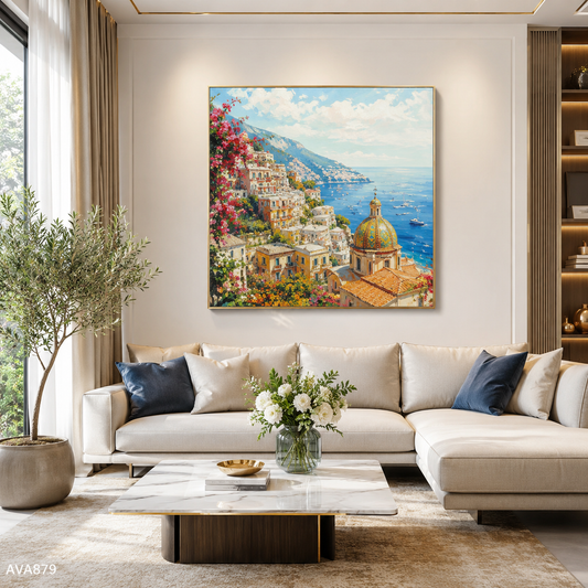 Tranh Bờ Biển Amalfi - AVA879