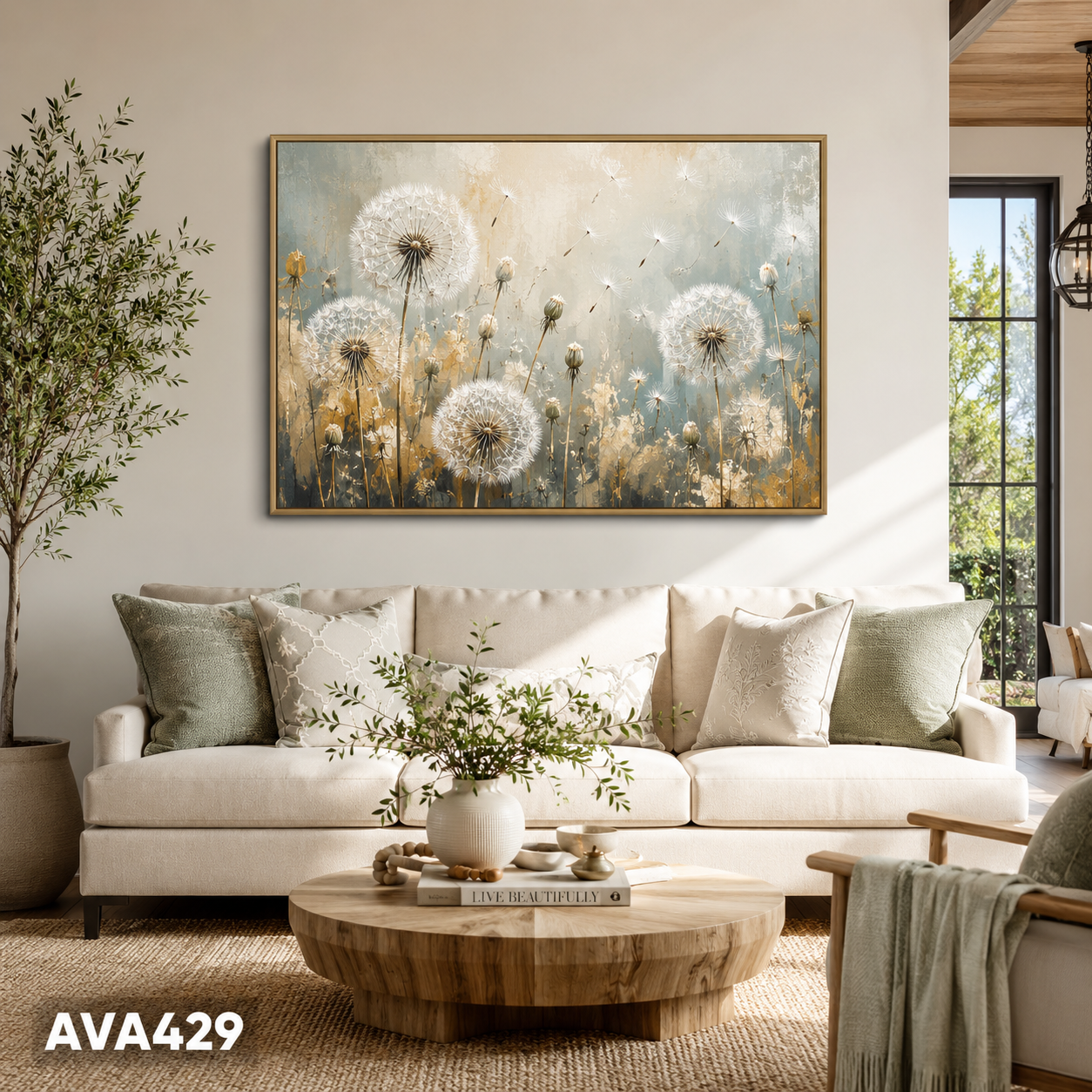 Tranh Bồ Công Anh - AVA429