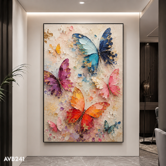 Tranh Bướm Sắc Màu - AVB241