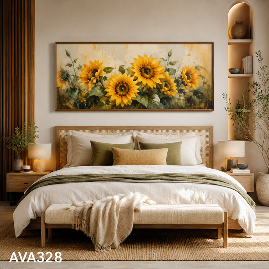 Tranh Cánh Đồng Hướng Dương - AVA328