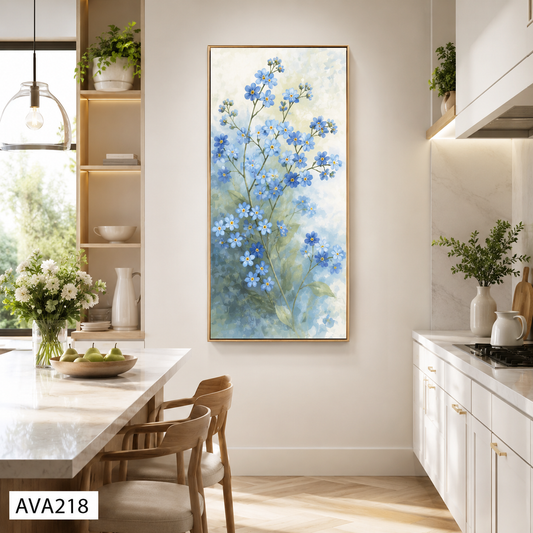 Tranh Cành Hoa Lưu Ly- AVA218