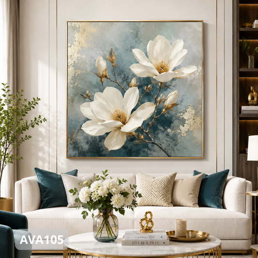 Tranh Cành Hoa Sứ - AVA105
