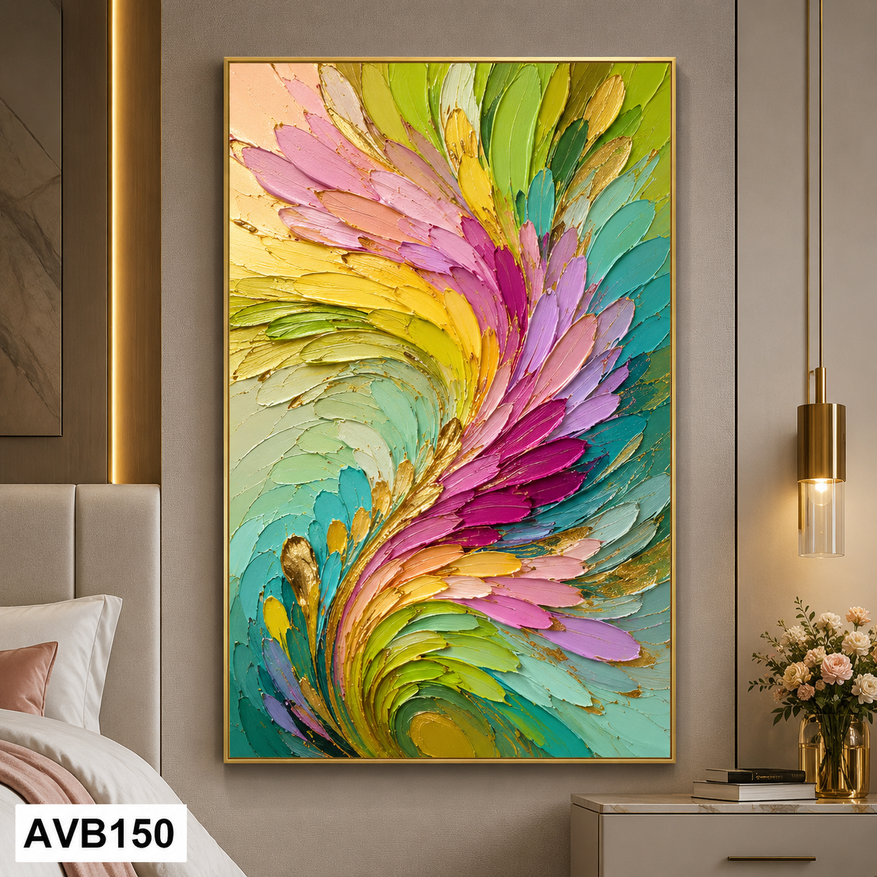 Tranh Chuyển Động Không Gian - AVB150