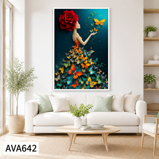 Tranh Cô Gái - AVA642