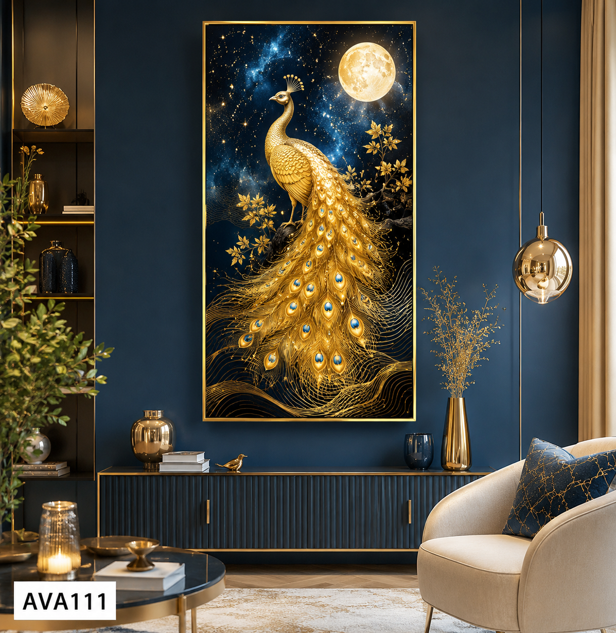 Tranh Con Công - AVA111