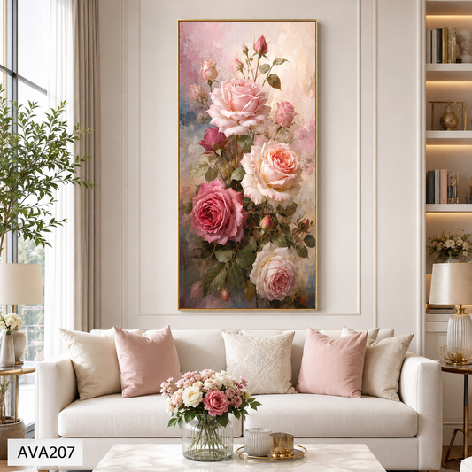 Tranh Đoá Hoa Hồng- AVA207