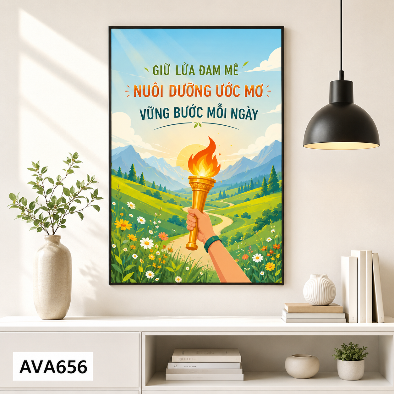 Tranh Động Lực - AVA656