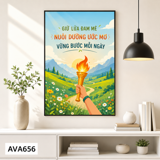 Tranh Động Lực - AVA656