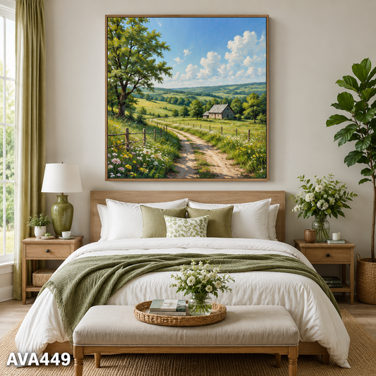Tranh Đồng Quê Yên Bình - AVA449