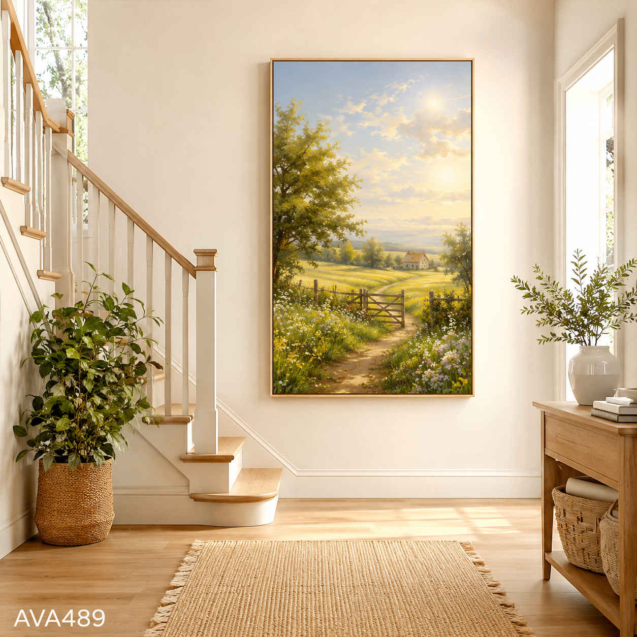Tranh Đồng Quê Yên Bình - AVA489