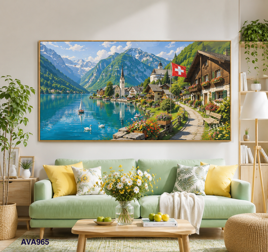 Tranh Đường Đi Ven Biển - AVA965
